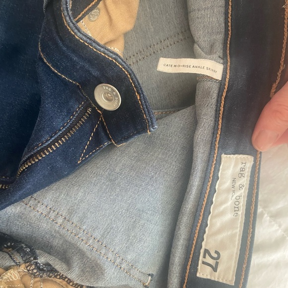 Rag & Bone Cate Mid-Rise skinny jean 27 - Picture 3 of 5